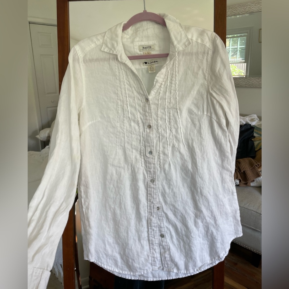 Malvin linen top